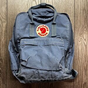 Fjallraven Kanken Classic Laptop Bag Backpack Bookbag 23510 Navy Blue Outdoors